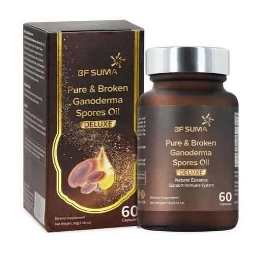 BF Suma Pure & Broken Ganoderma Spores Oil Capsules